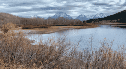 mountain range and river - receive in the scriptures