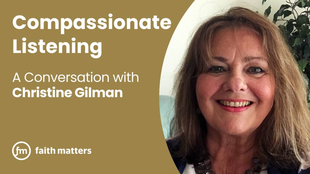 Christine Gilman - conversation on Compassionate Listening